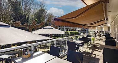Terras van Fletcher Hotel-Restaurant Jan van Scorel