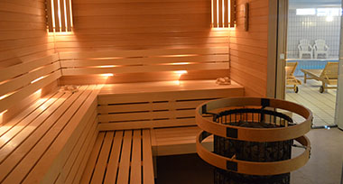 Sauna en zwembad van Fletcher Hotel-Restaurant Jan van Scorel